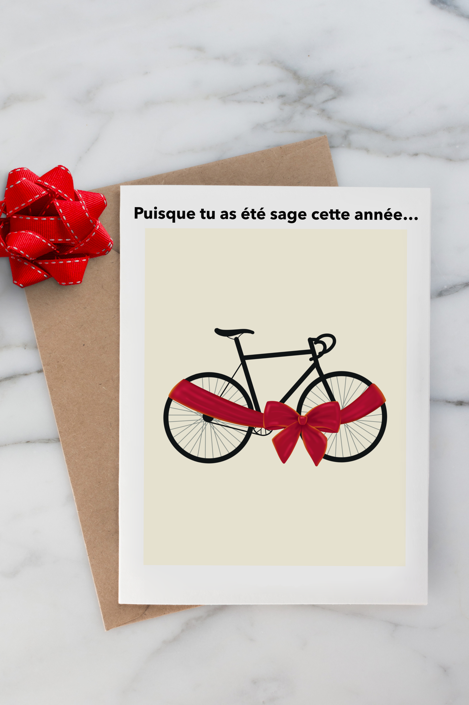 Puisque tu as été sage cette année - Greeting Card