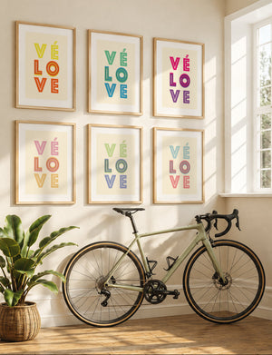 VÉ-LO-VE Print